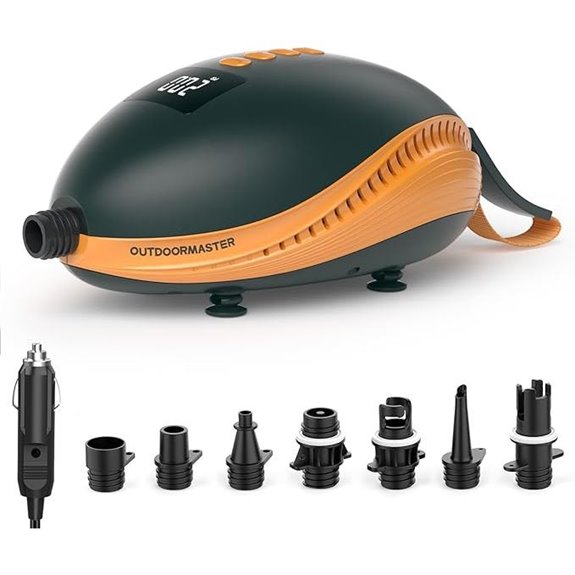 OutdoorMaster High Pressure Paddle Board Pump with Auto-Off