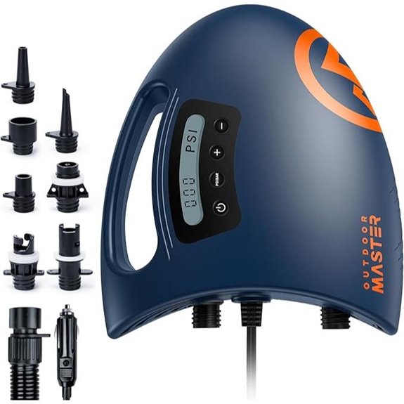 OutdoorMaster 20PSI High Pressure SUP Air Pump