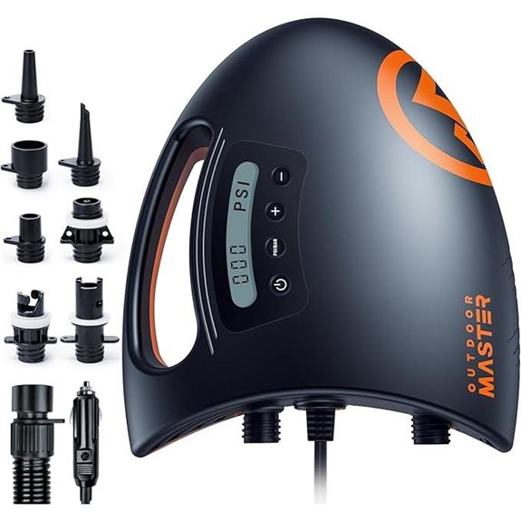 OutdoorMaster High Pressure SUP Air Pump with Auto-Off