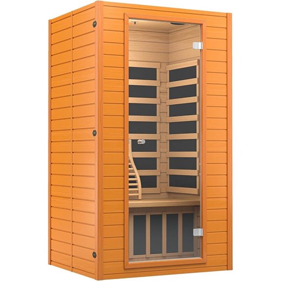 Infrared Sauna Room for Home with Bluetooth Speakers
