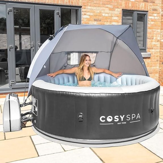 CosySpa Hot Tub Canopy Shelter for Outdoor Use