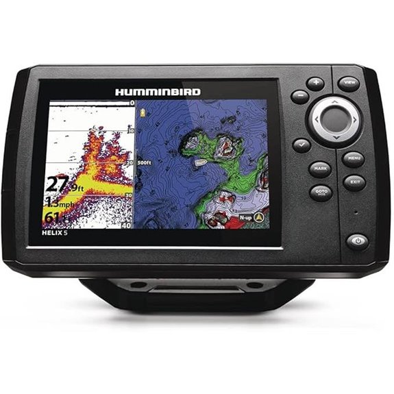 Humminbird 411660-1 Helix 5 Chirp GPS G3 Fish Finder
