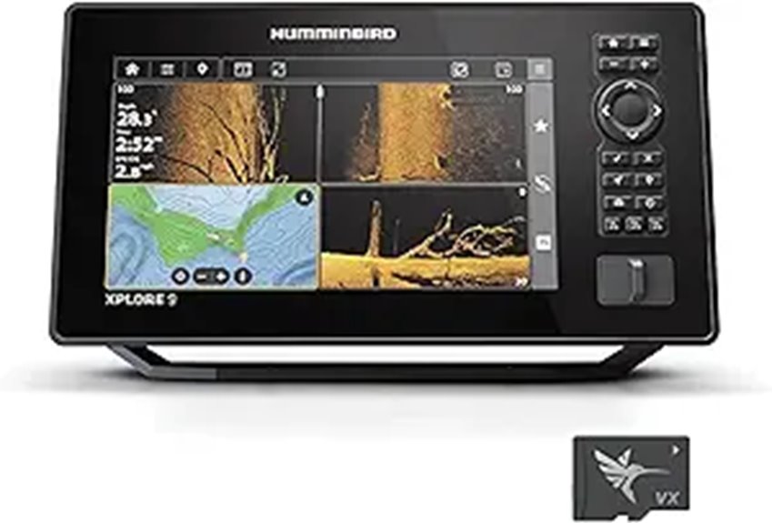 Humminbird XPLORE GPS Fish Finder with Touchscreen