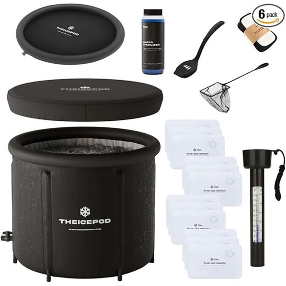 The Pod Company Ice Bath Bundle with Accessories