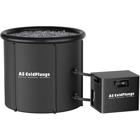 Cold Plunge Tub Kit with Ice Chiller and Pump