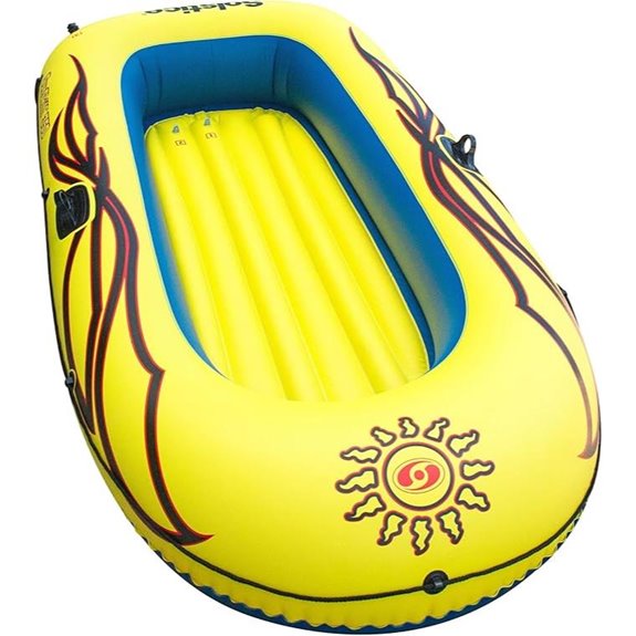 SOLSTICE Inflatable 3-Person Boat with Accessories