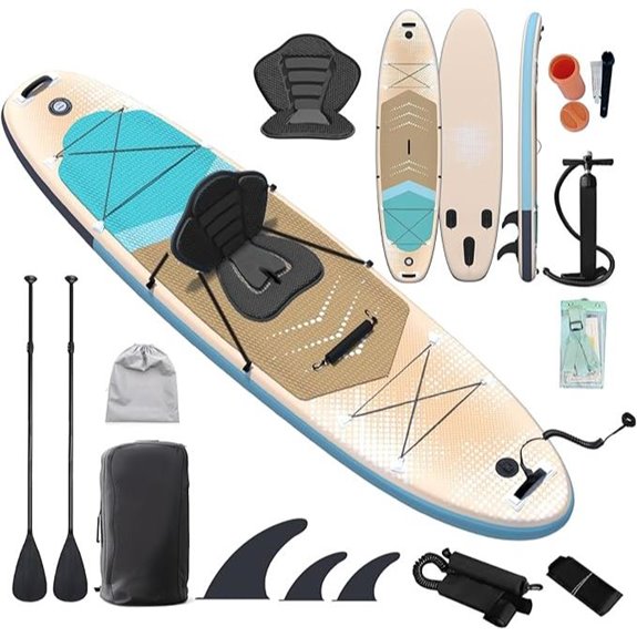 Inflatable Paddle Board with Seat for Adults