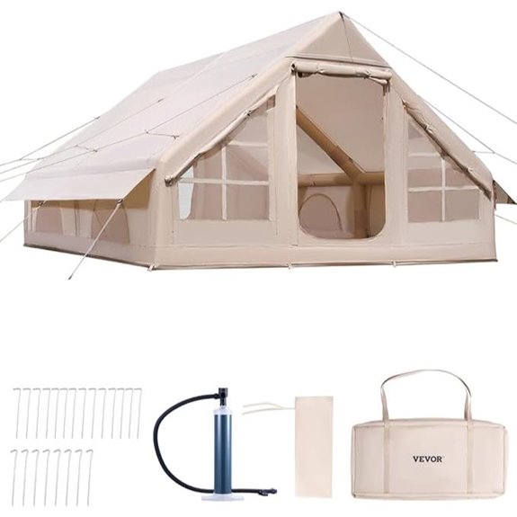 VEVOR Inflatable Camping Tent with Stove Jack