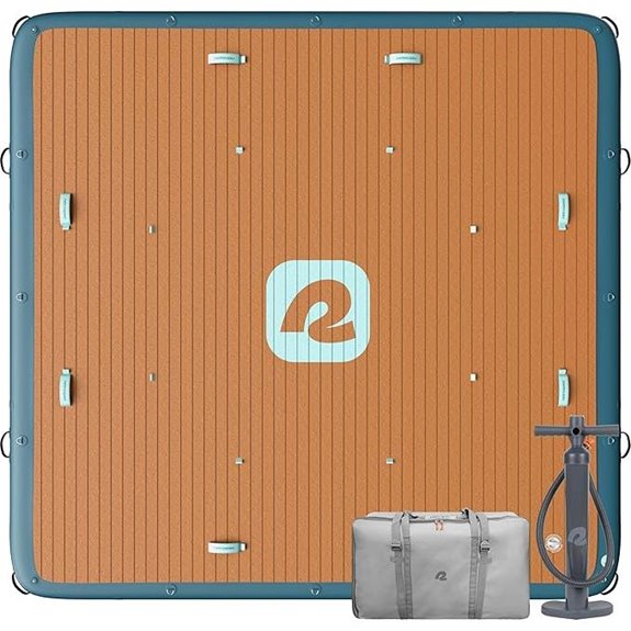 Retrospec Siesta Dock & Inflatable Floating Platform