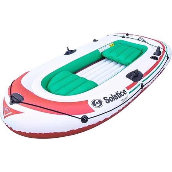 Solstice Voyager 4-Person Inflatable Fishing Boat