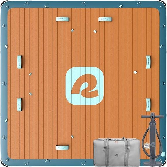 Retrospec Siesta & XL Inflatable Floating Platform