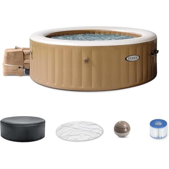 Intex 6-Person Inflatable Hot Tub Spa with Heater