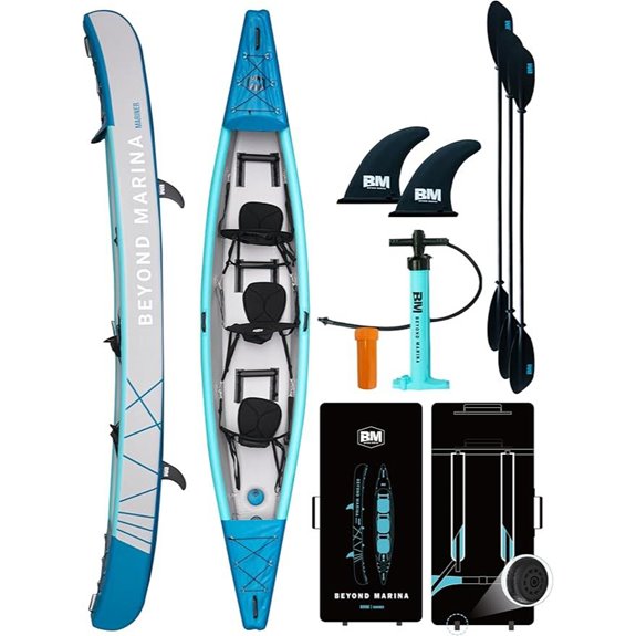 BEYOND MARINA Inflatable Kayak for 1-3 Persons