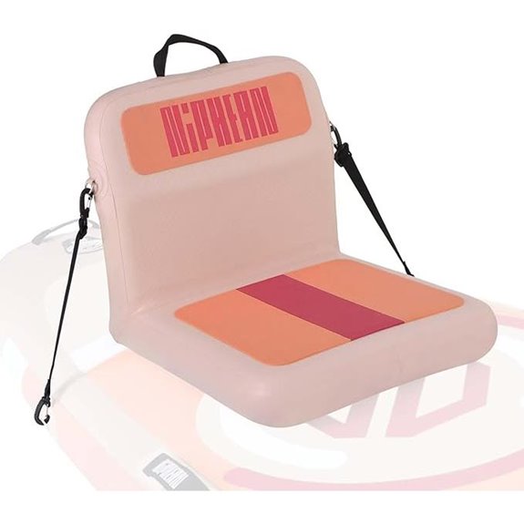 Niphean Inflatable Kayak Seat with Back Support