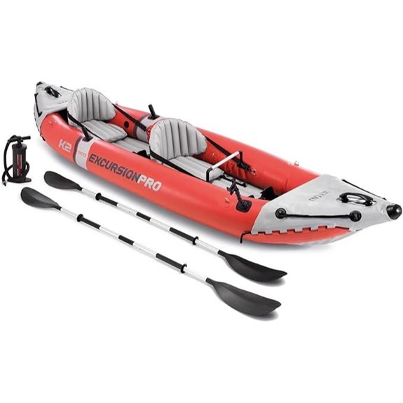 Intex Excursion Pro K2 Inflatable Kayak Set