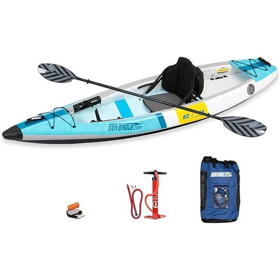 Sea Eagle EZLITE 10 Inflatable Kayak with Accessories