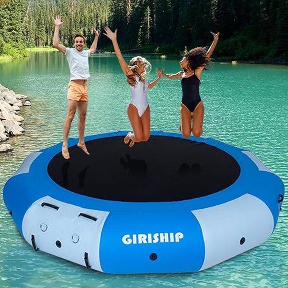 Inflatable Water Trampoline for Lake and Pool Use