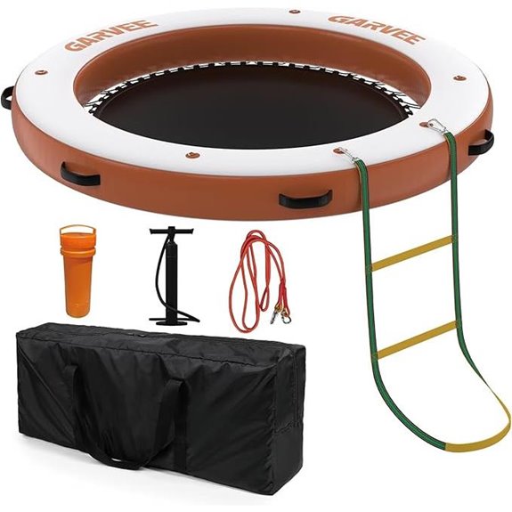 GarveeLife Inflatable Water Hammock Floating Dock Mesh