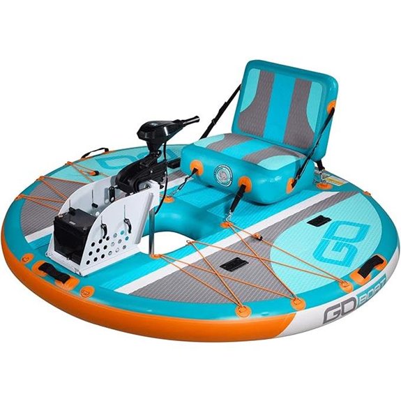 GoBoat Freedom Inflatable One-Person Boat with Motor