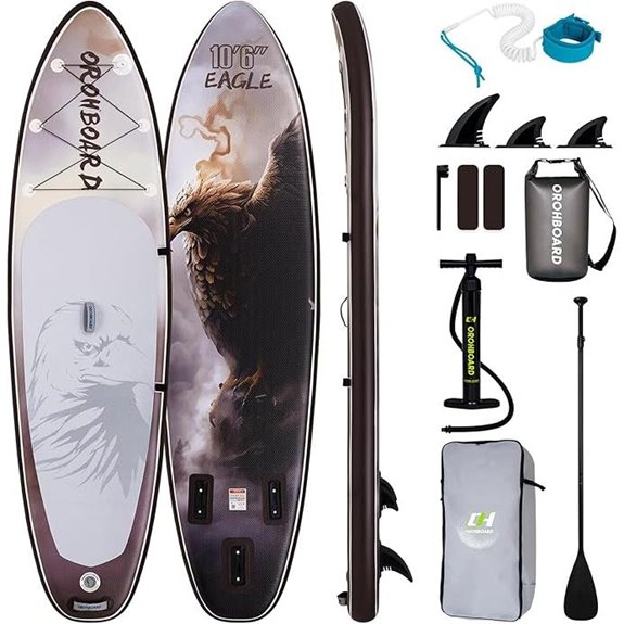 Inflatable Stand Up Paddle Board with Accessories