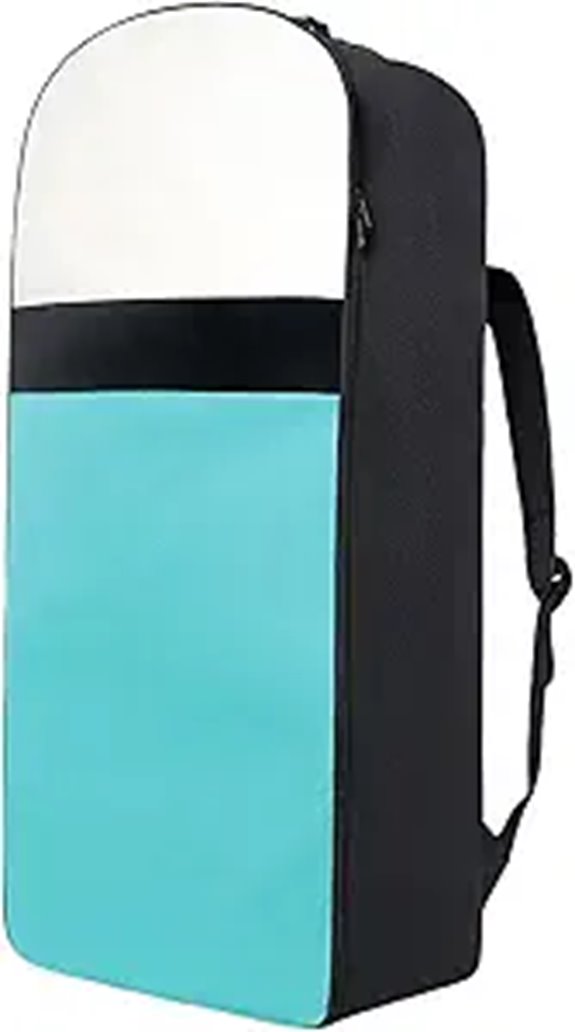 Inflatable Paddle Board Backpack with Padded Straps