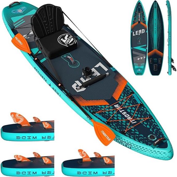 Inflatable Stand Up Paddle Board Kit for All Levels