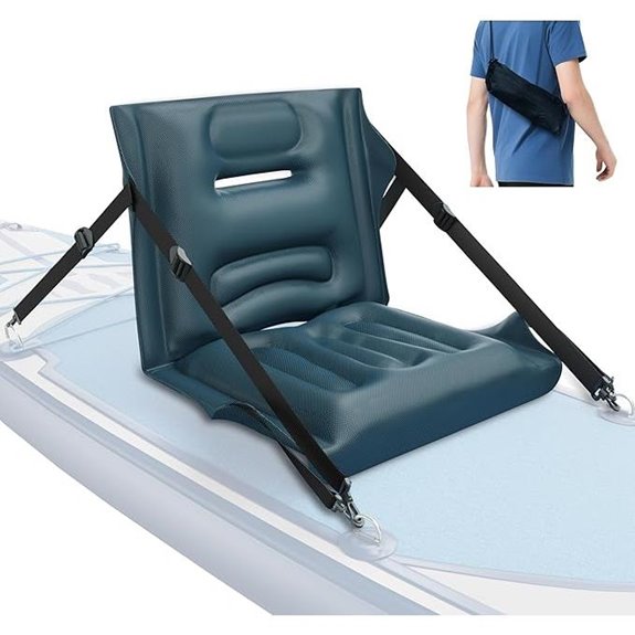 Inflatable Paddle Board Seat with Back Support