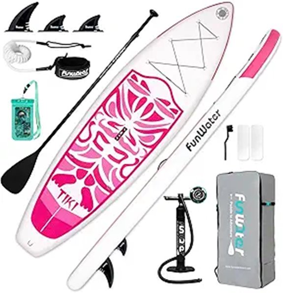 FunWater Inflatable Stand Up Paddle Board with Accessories