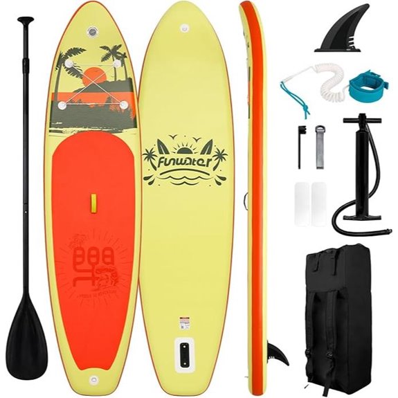 FunWater Inflatable Stand Up Paddle Board with Accessories