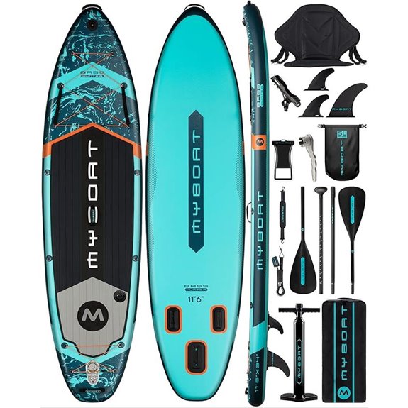 MYBOAT Inflatable Paddle Board with Accessories