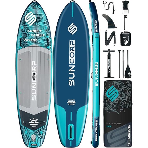 Suncorp Inflatable Paddle Board with Accessories