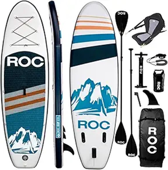 Roc Inflatable Stand-Up Paddle Board with Accessories