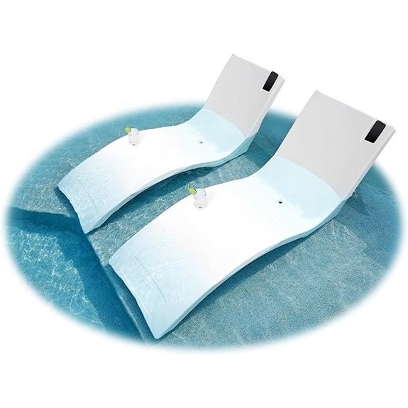 Floating Kai Shelf Pool Lounger Set of 2