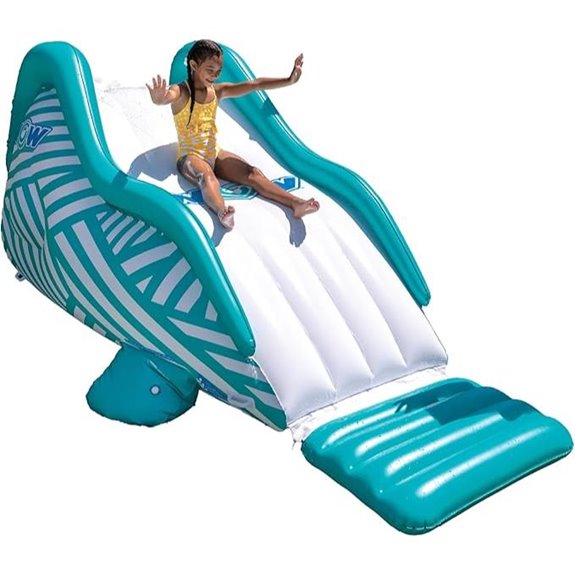 Wow Sports Wiggler Inflatable Pool Waterslide