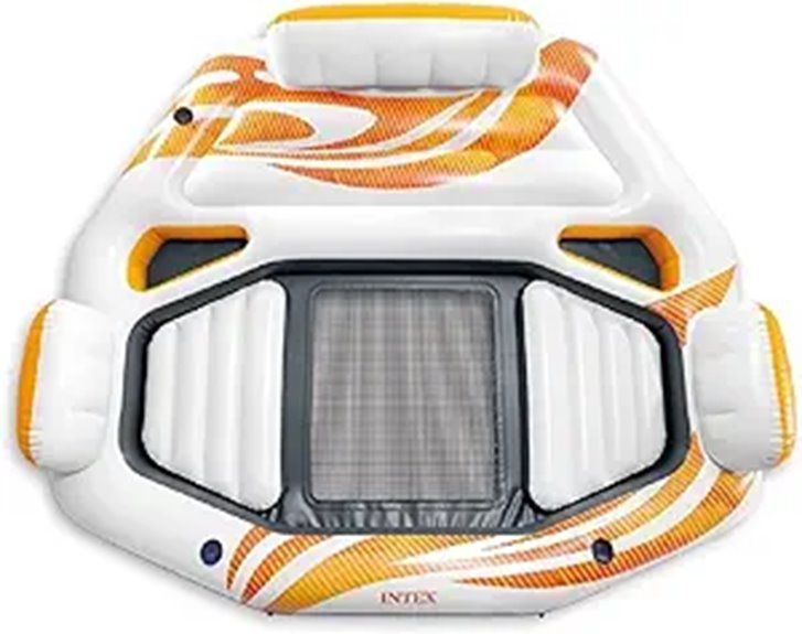 Intex Vista Island Inflatable Raft Float Outdoors 94”x81”x20”