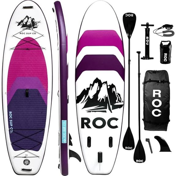 Roc Inflatable 10'6 SUP with Accessories