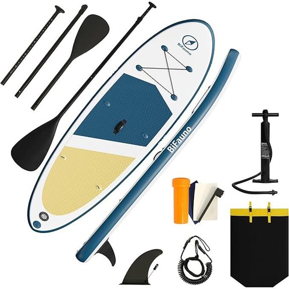 Bifanuo Inflatable SUP with Accessories & Pump