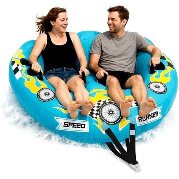 Serenelife Inflatable Towable Tube for Boating