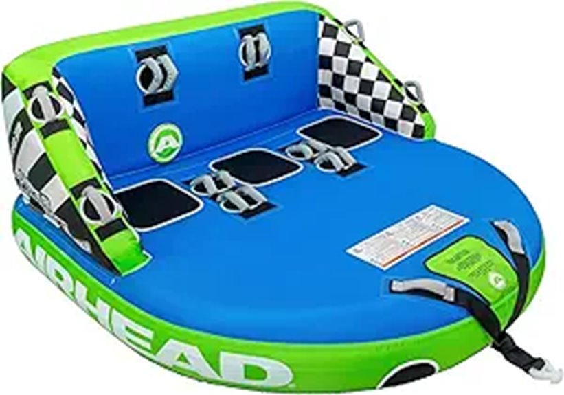 Airhead Mable Inflatable Towable Tube for Multiple Riders