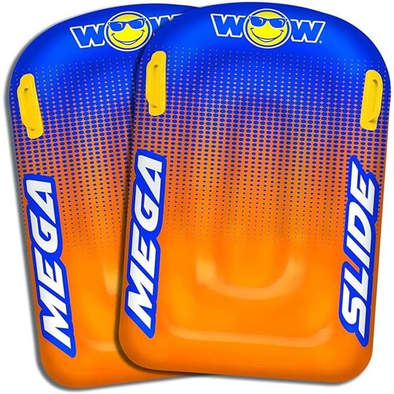 Wow Sports Mega Slide Sleds 2-Pack Inflatable Water Rafts