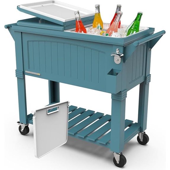 Permasteel 80-Qt Party Cooler with Divider