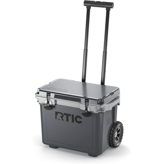 RTIC 22 QT Wheeled Insulated Cooler with Handle