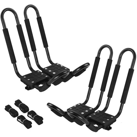 Piripara Kayak Roof Rack Set for Canoe and Surf Ski
