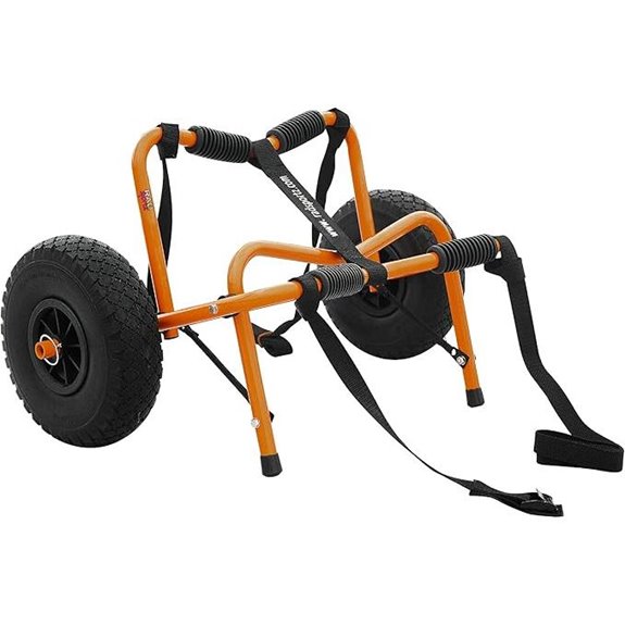 RAD Sportz Kayak Cart with Airless Tires and Carrying Bag