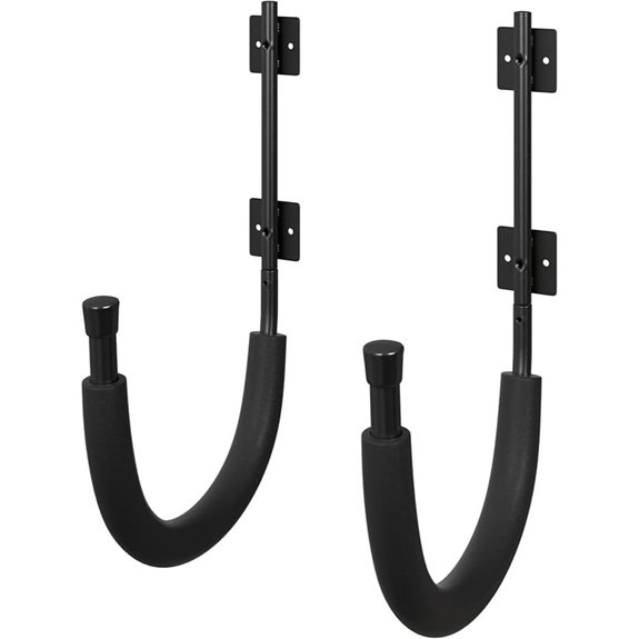 Kayak Wall Mount Hangers 2-Pack 100lb Capacity