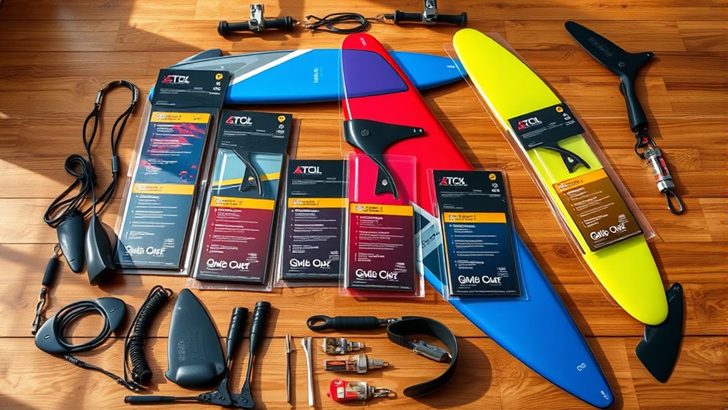 key factors for wing foil