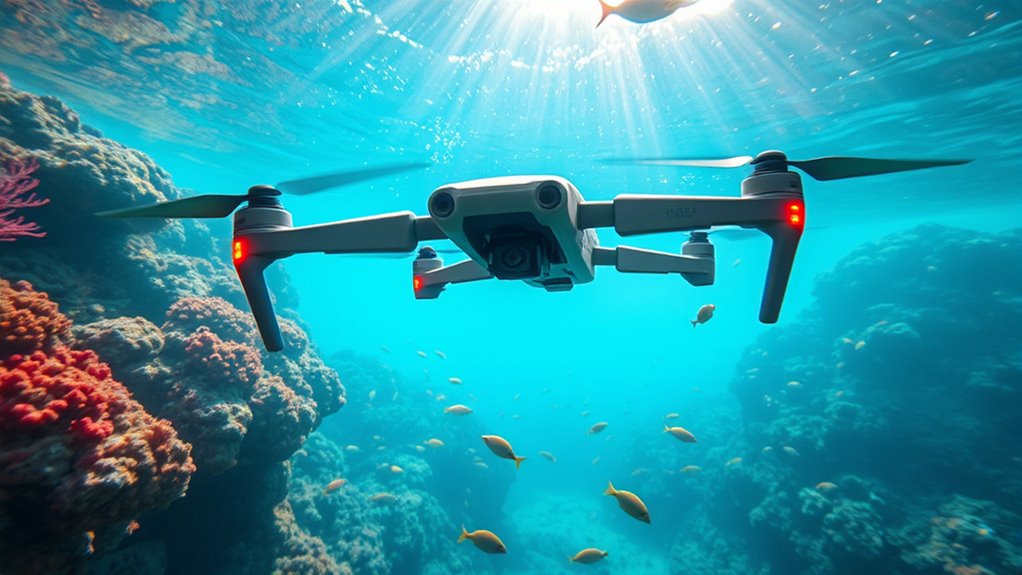 key underwater drone features