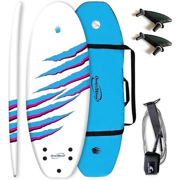 Own The Wave Clawstrike Kids Soft Surfboard