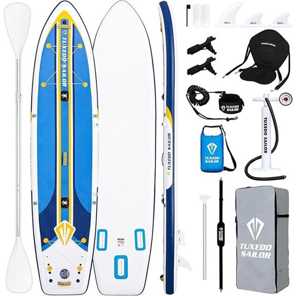Tuxedo Sailor Kids Inflatable Paddle Board