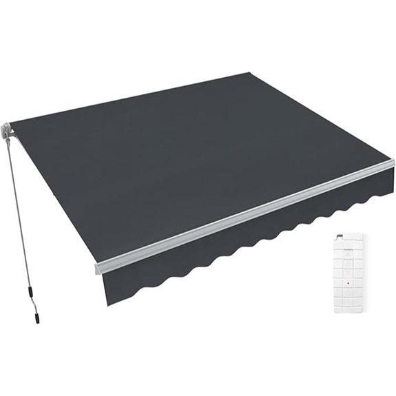 MCombo 10x8 Ft Patio Sunshade Canopy